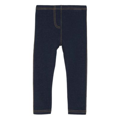bluezoo Girl's blue jersey jeggings
